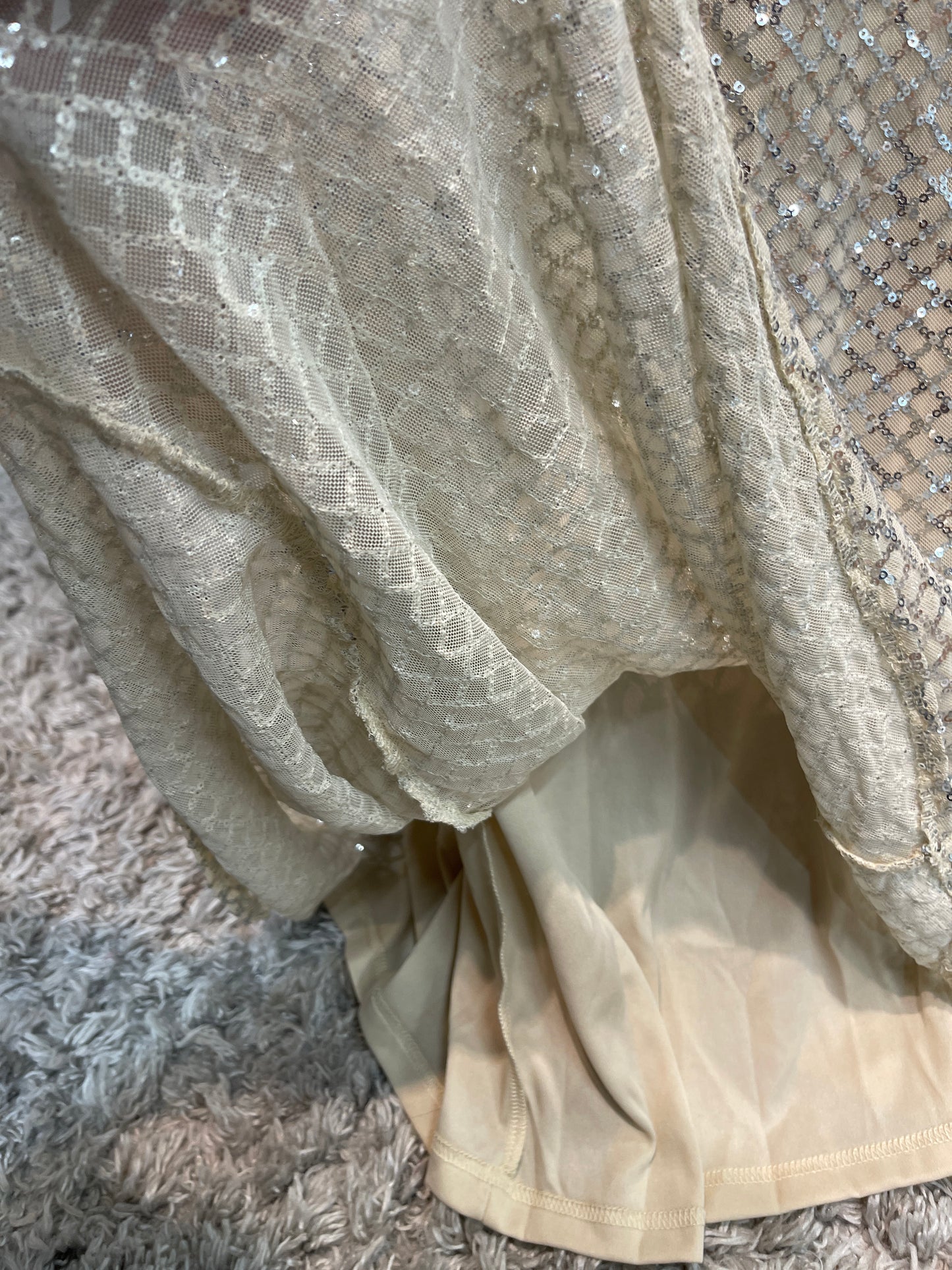 The Silver Sequin Dress
