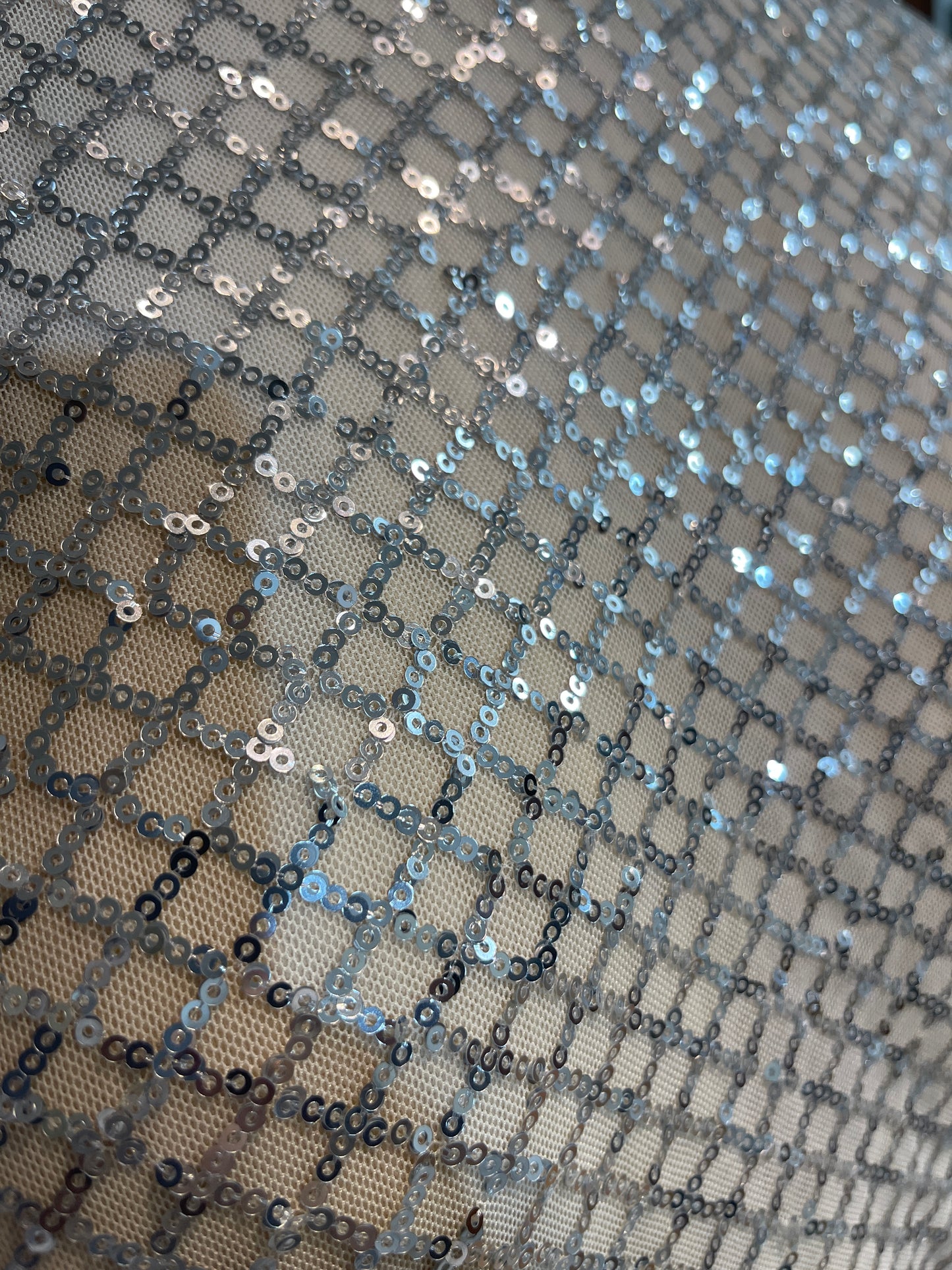 The Silver Sequin Dress