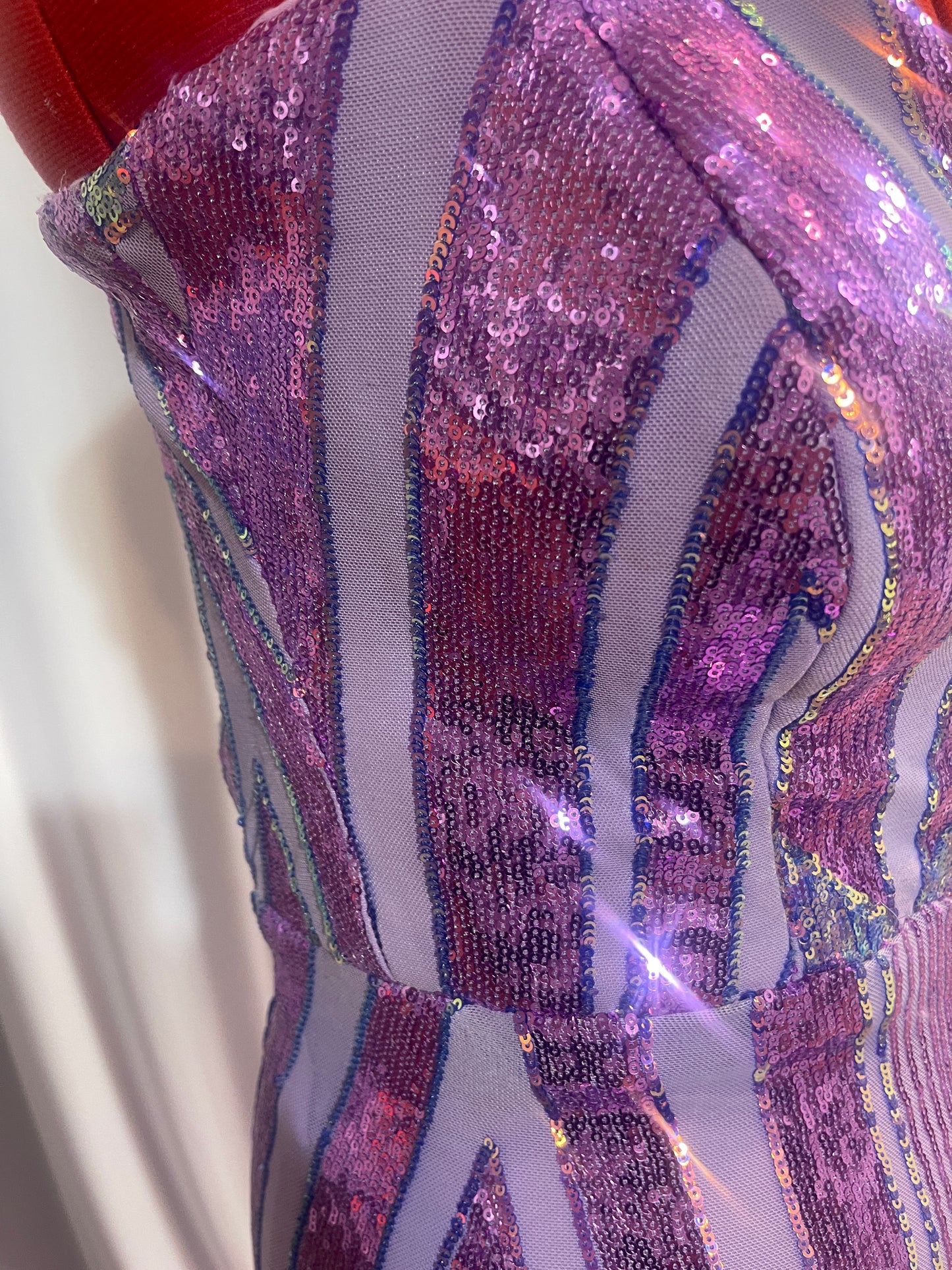 The Purple Sleeveless Dress