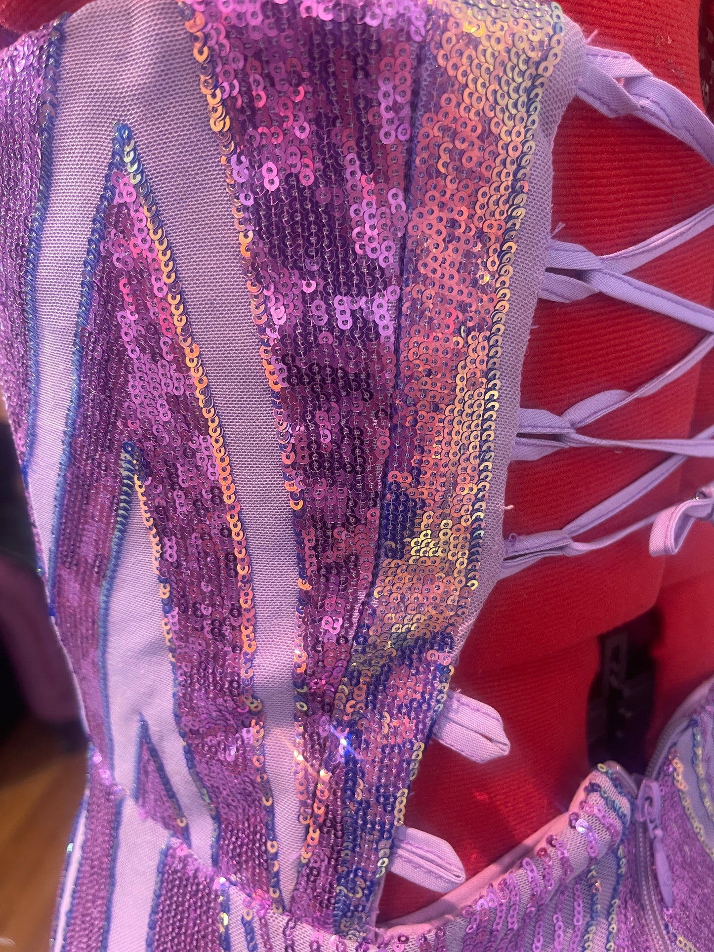 The Purple Sleeveless Dress