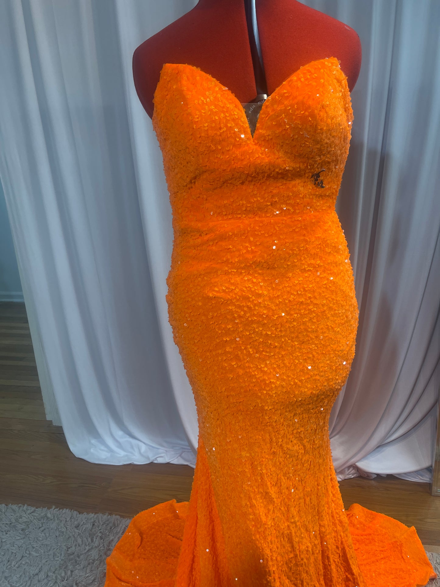 The Orange Dress