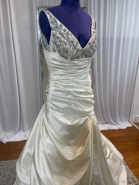 Beaded Corset Wedding Gown