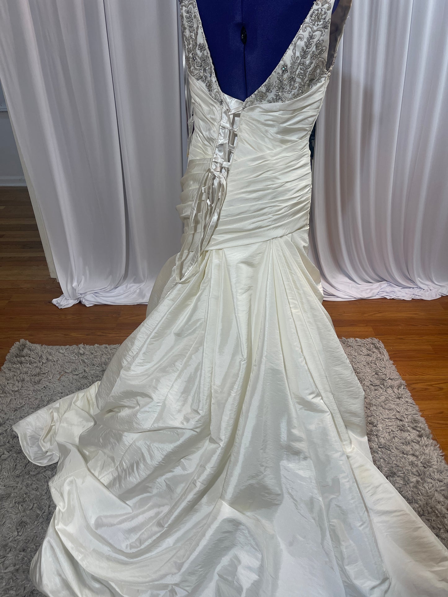 Beaded Corset Wedding Gown