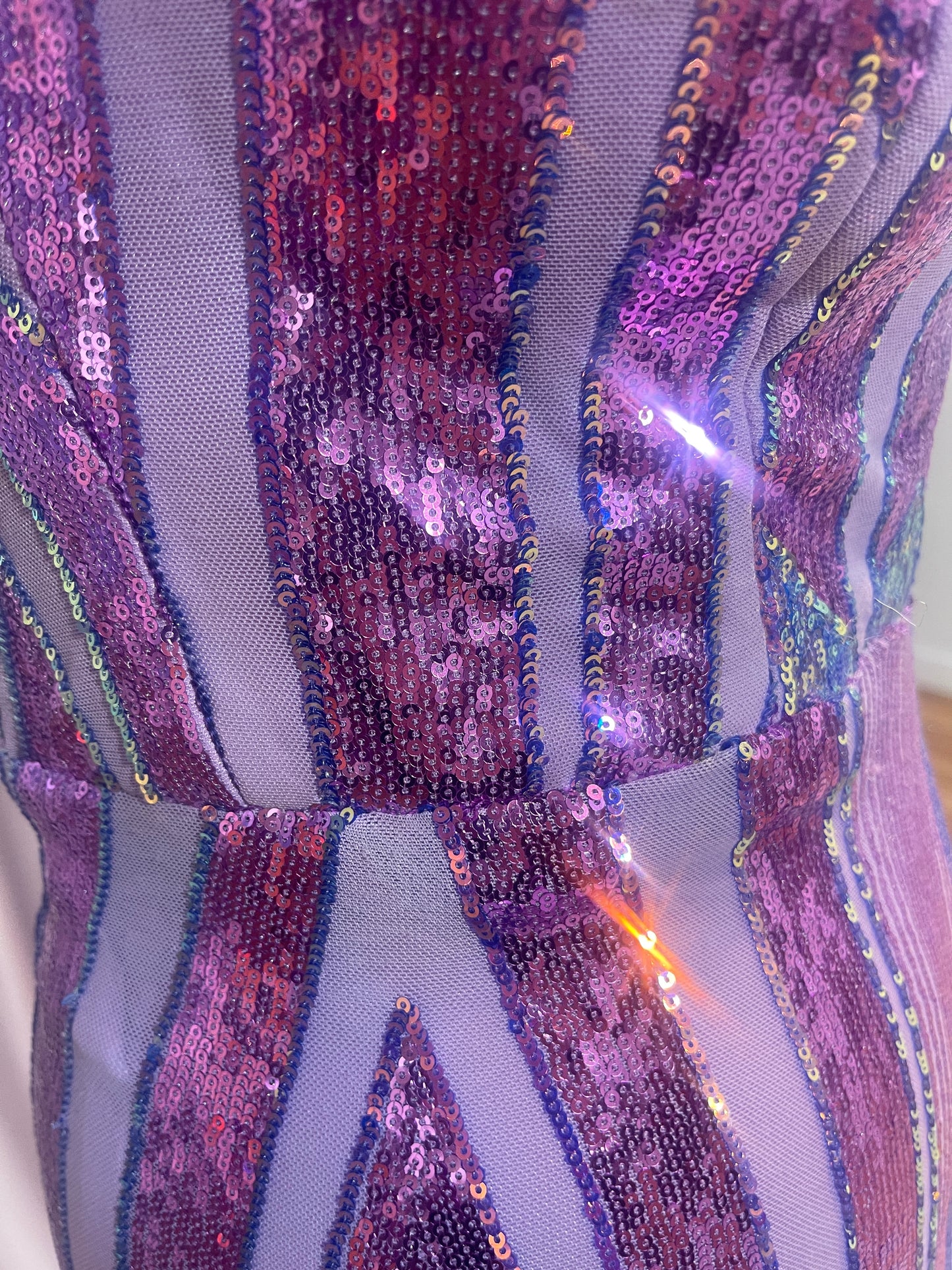 The Purple Sleeveless Dress