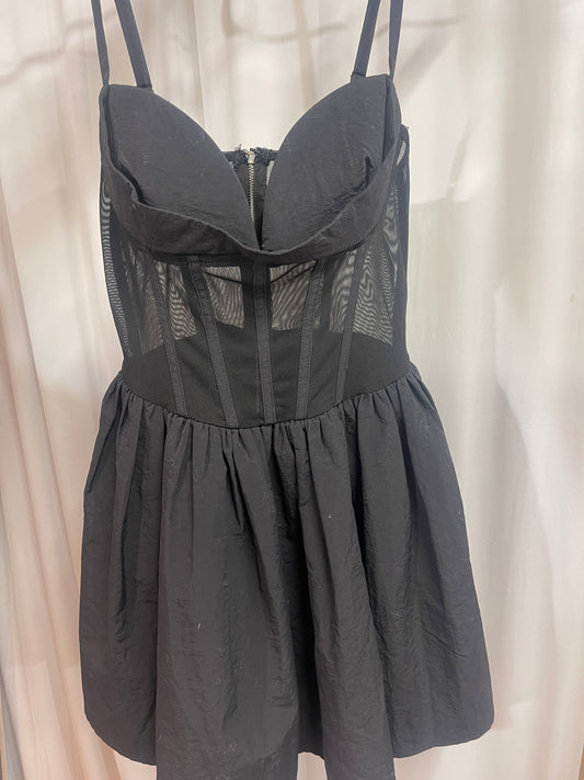 Black Corset Party Dress