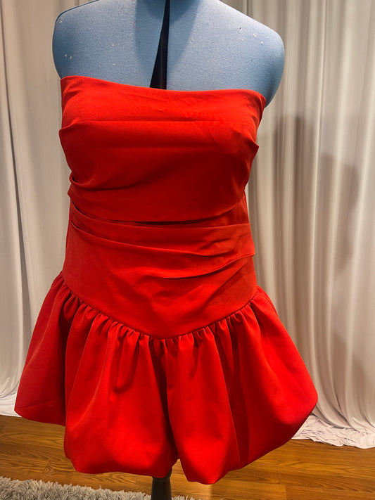 Red Bubble Dress