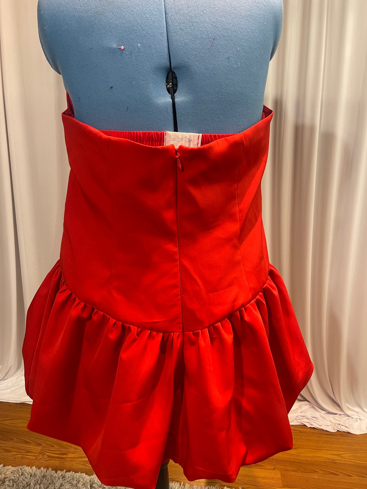 Red Bubble Dress