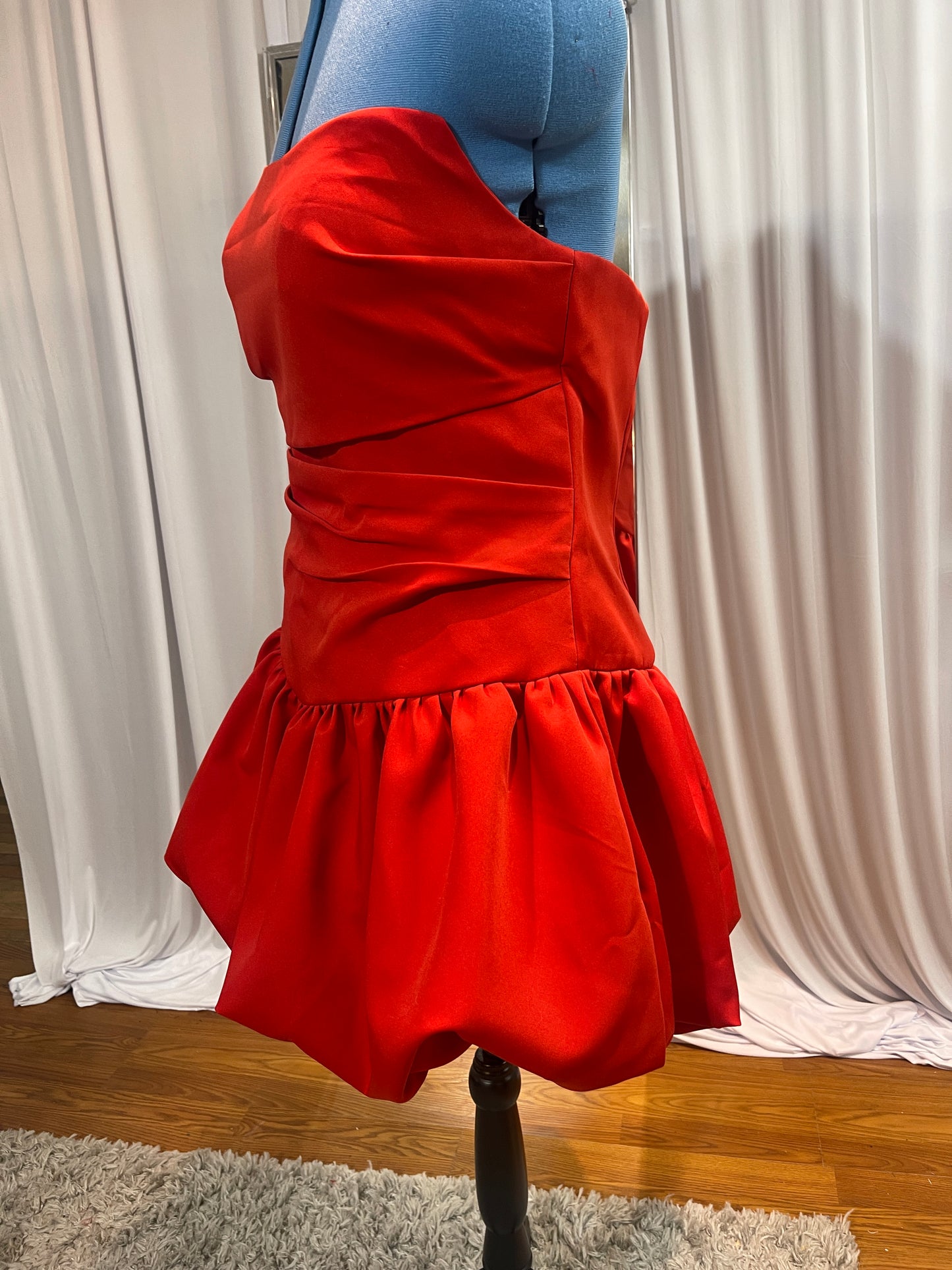Red Bubble Dress