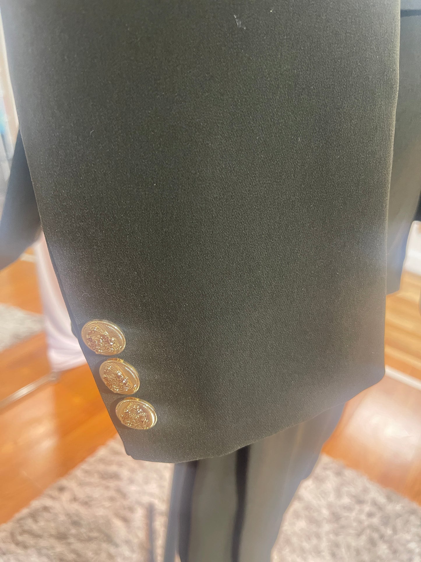 Green Suit With Embellishments